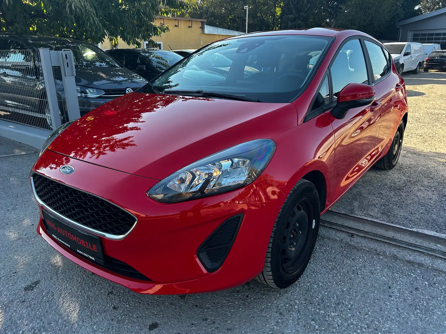 Ford Fiesta Cool Klima Tempomat 1 Besitz Heckschaden MwSt Rot - 1