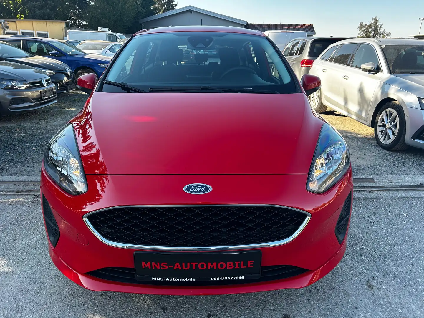 Ford Fiesta Cool Klima Tempomat 1 Besitz Heckschaden MwSt Rot - 2