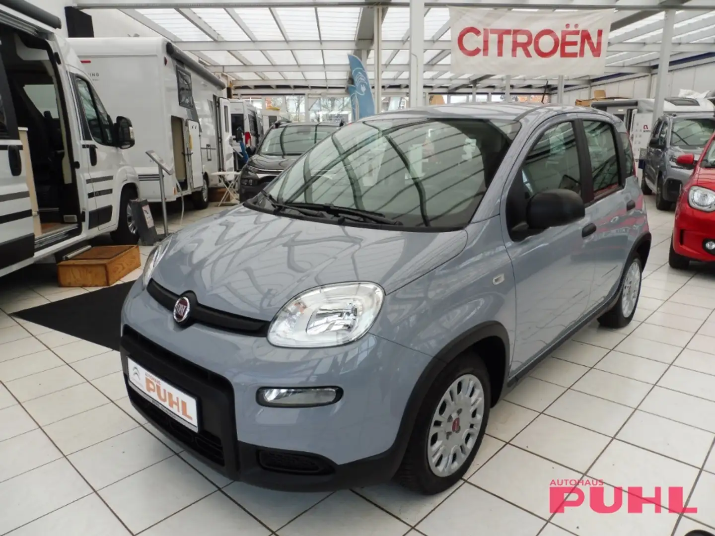 Fiat Panda Base 1.0 Mild Hybrid EU6d DAB Klimaanlage Gris - 1
