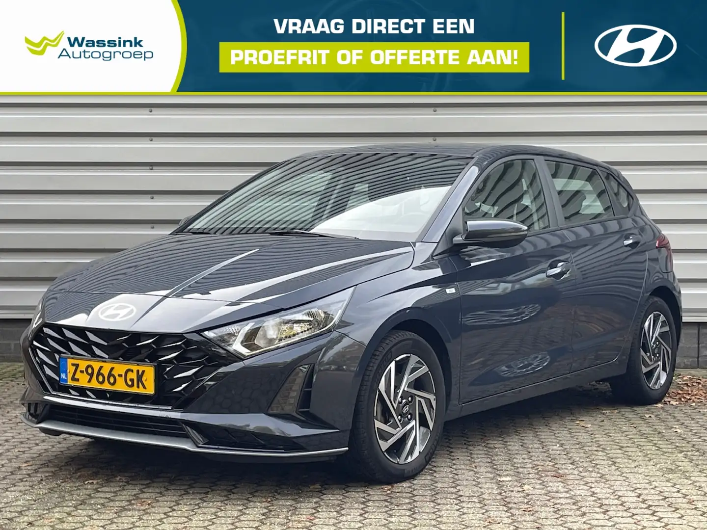 Hyundai i20 1.0 T-GDI 48V MHEV 100pk Comfort Smart I Navigatie Grijs - 1