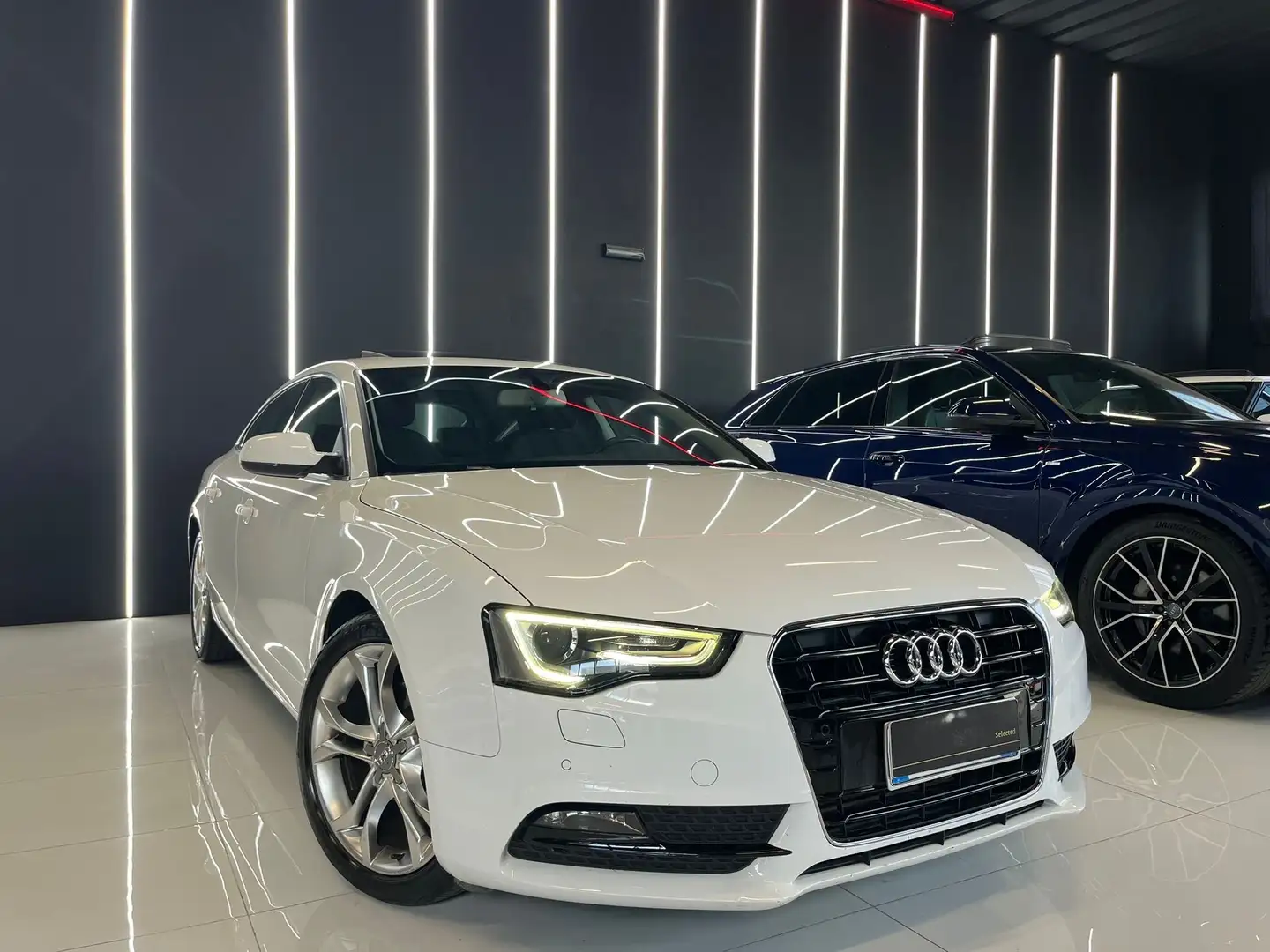 Audi A5 Sportback 2.0 tdi S-Line AUTOMATICA UNICO PROPRIE. Bianco - 1