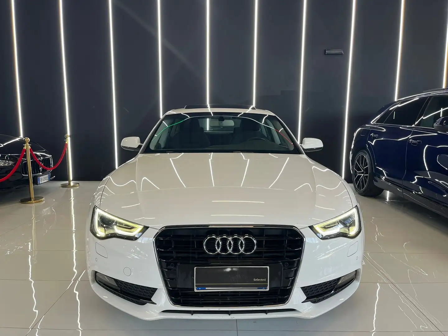 Audi A5 Sportback 2.0 tdi S-Line AUTOMATICA UNICO PROPRIE. Bianco - 2
