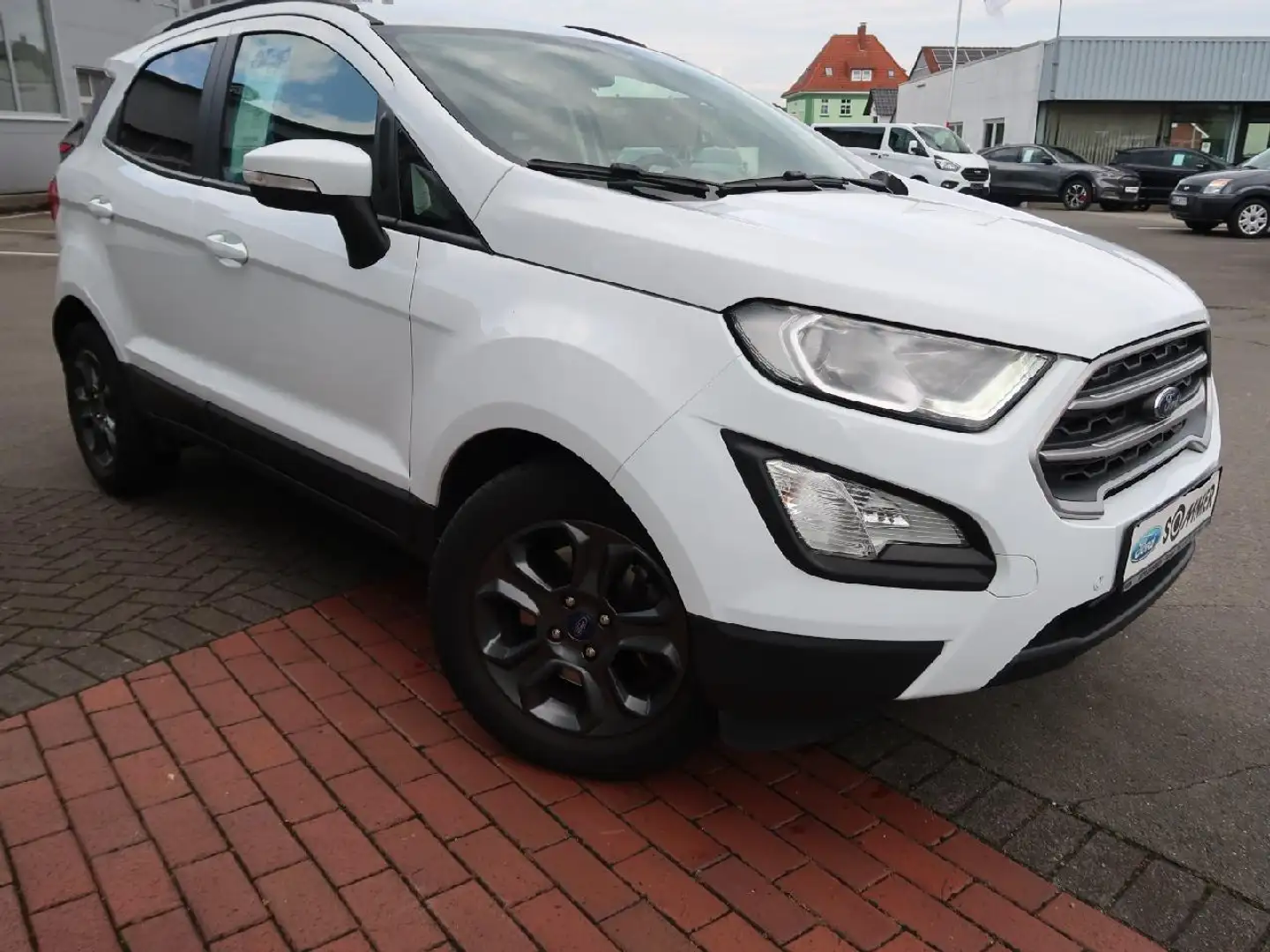 Ford EcoSport Cool&Connect, Automatik, AHK, Kamera, Alu Weiß - 2