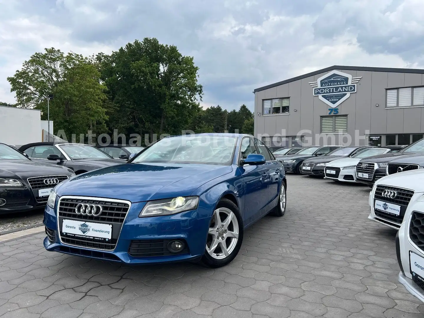 Audi A4 Lim. Ambition/S-Heft/1.Hand/Xenon Blau - 1