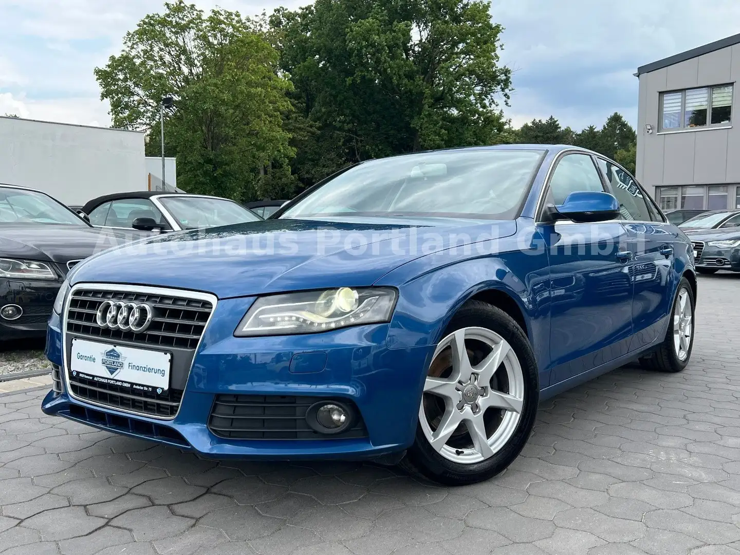 Audi A4 Lim. Ambition/S-Heft/1.Hand/Xenon Blau - 2