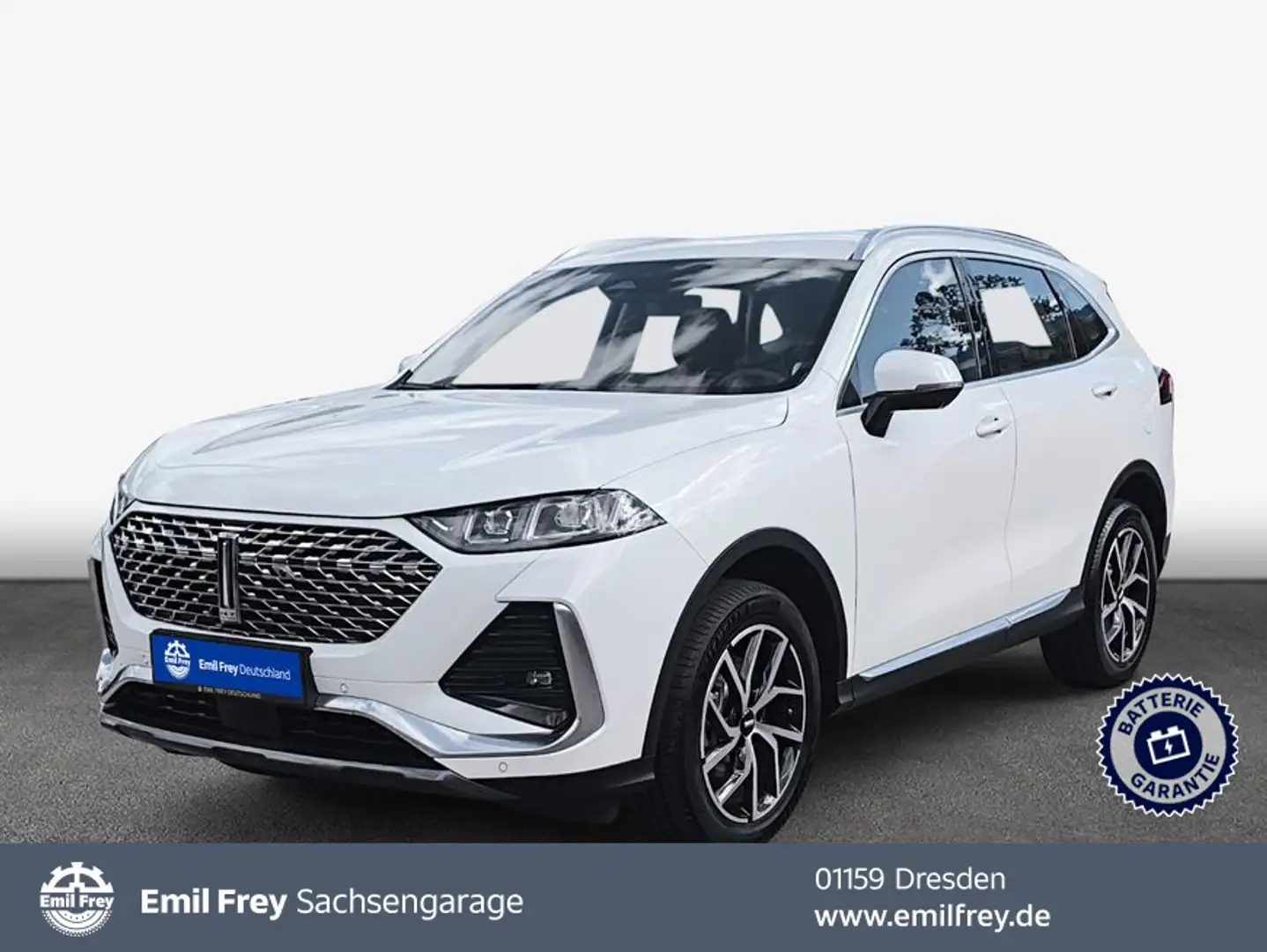 GWM WEY 03 WEY 03 FWD Premium 150 kW, 5-türig (Benzin/Elektro Wit - 1