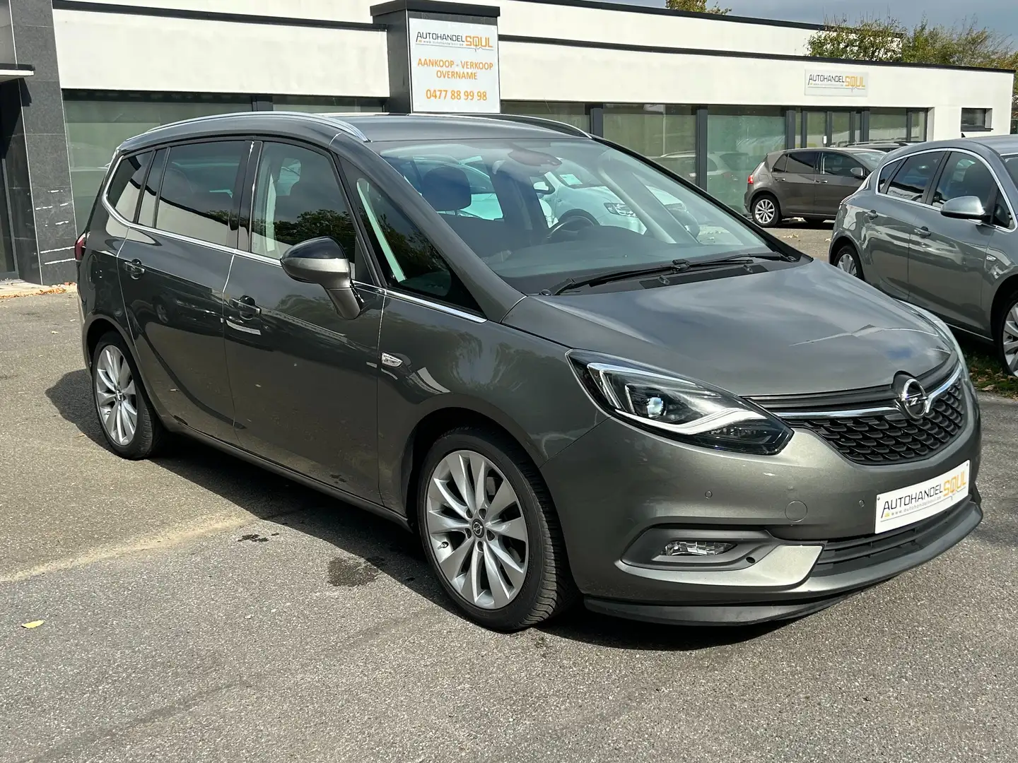 Opel Zafira Tourer 1.4i Automaat, 2016, 140.550km, Full, 12m Garatie Gris - 2