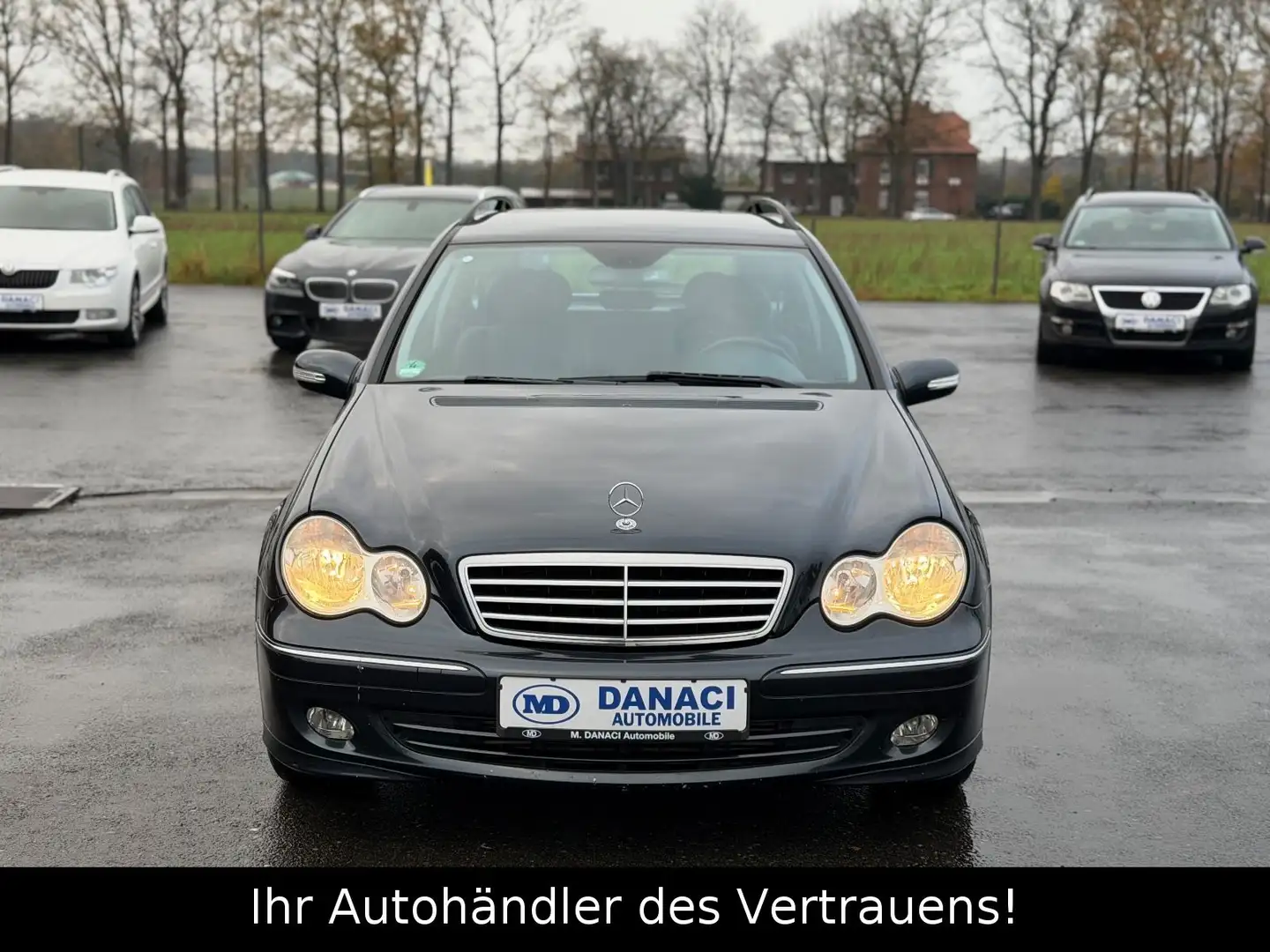 Mercedes-Benz C 200 C T-Modell Kompressor*1.Hand*Tempomat*AHK Noir - 2