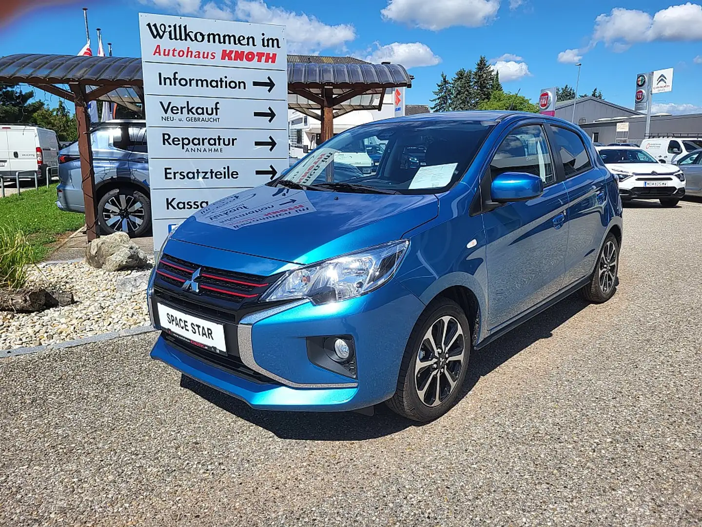 Mitsubishi Space Star 1,2 MIVEC Invite AS&G Blau - 1