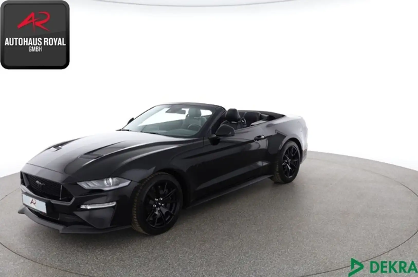 Ford Mustang 5.0 Ti-VCT V8 CONVERTIBLE GT 1.HAND,SH Schwarz - 1