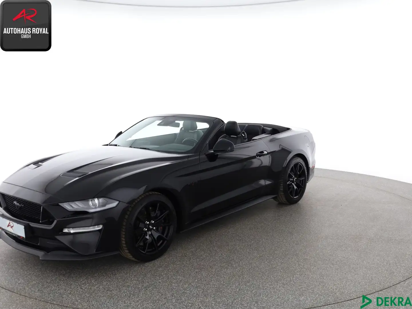 Ford Mustang Mustang 5.0 Ti-VCT V8 CONVERTIBLE GT 1.HAND,SH Schwarz - 1