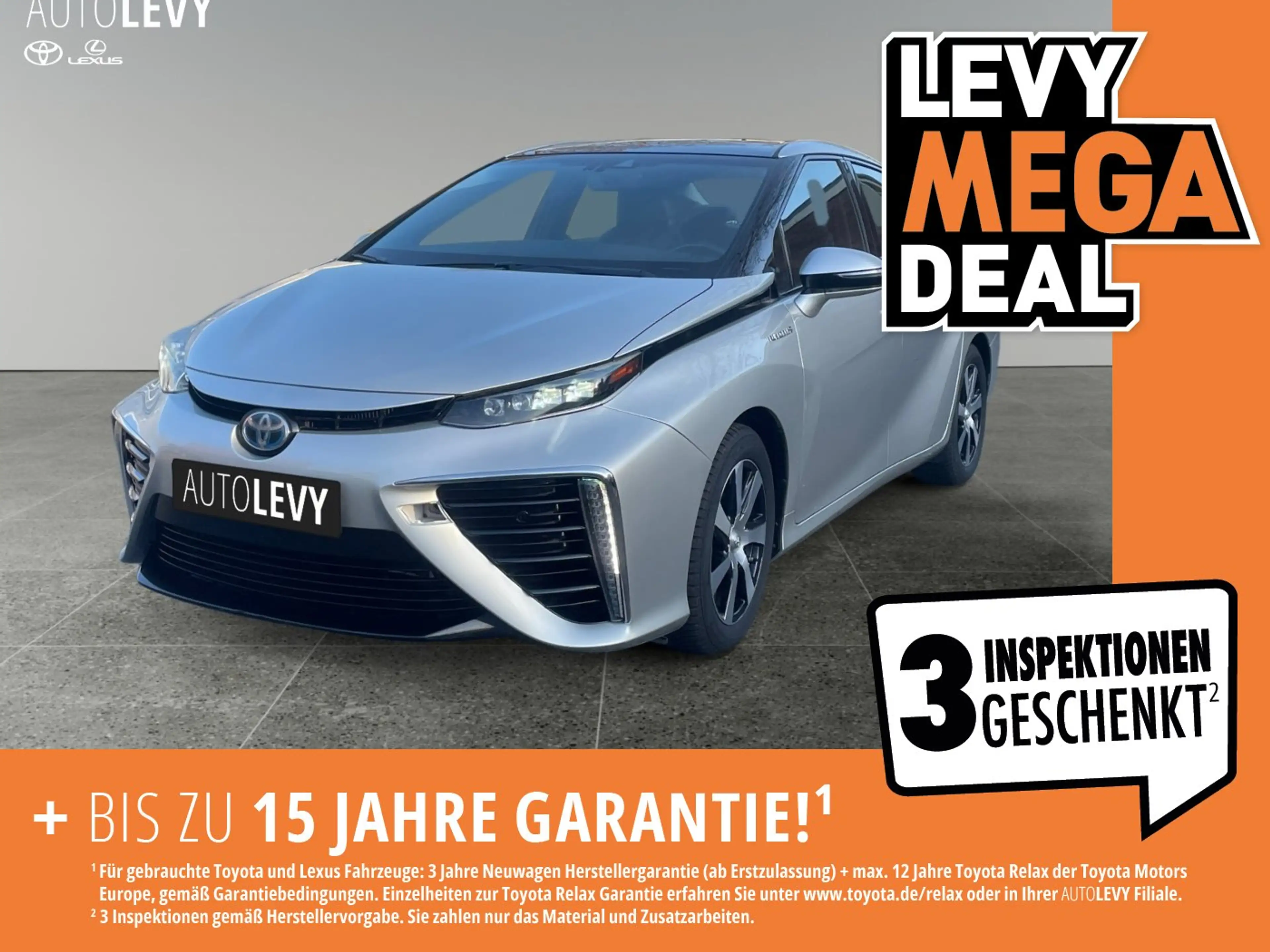Toyota Mirai WASSERSTOFF 2xKlima Kam. KeyLess KlimaA LM