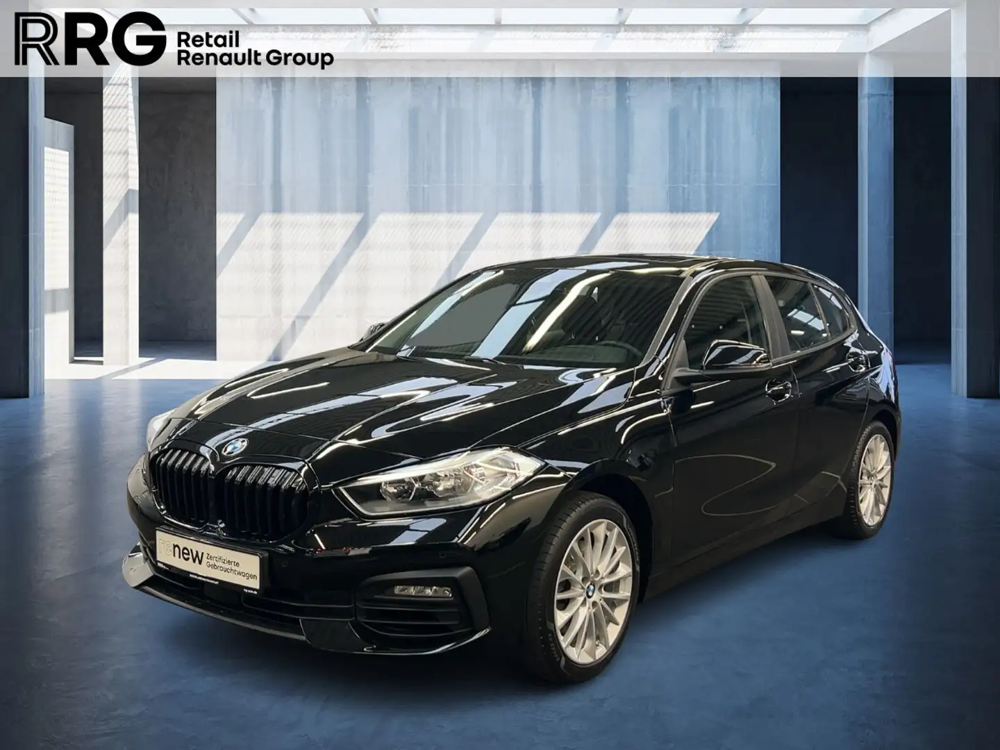 BMW 118 ADVANTAGE BUSINESS HEAD-UP PANORAMA Schwarz - 1