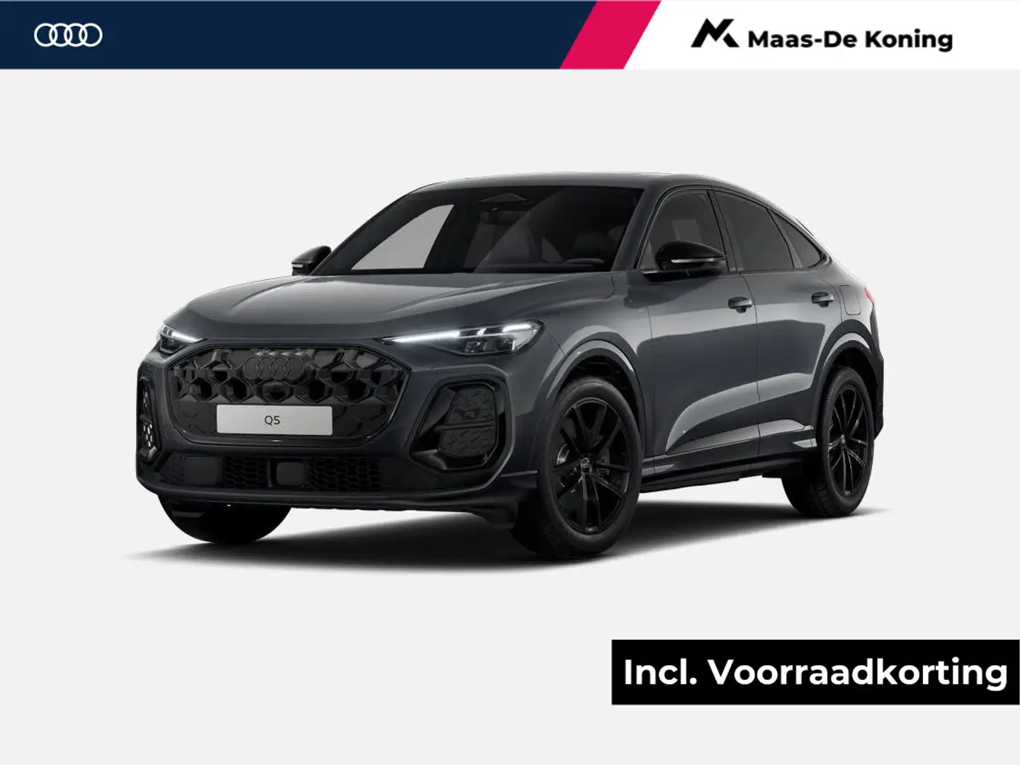 Audi Q5 Sportback 2.0 TFSI e-hybrid quattro S edition 299 Grijs - 1