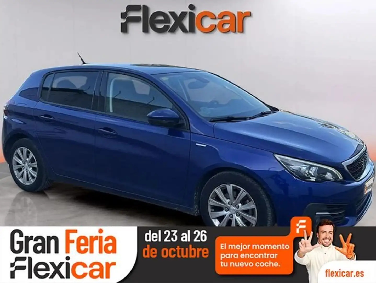 Peugeot 308 1.2 PureTech S&S Style EAT6 130 Bleu - 1