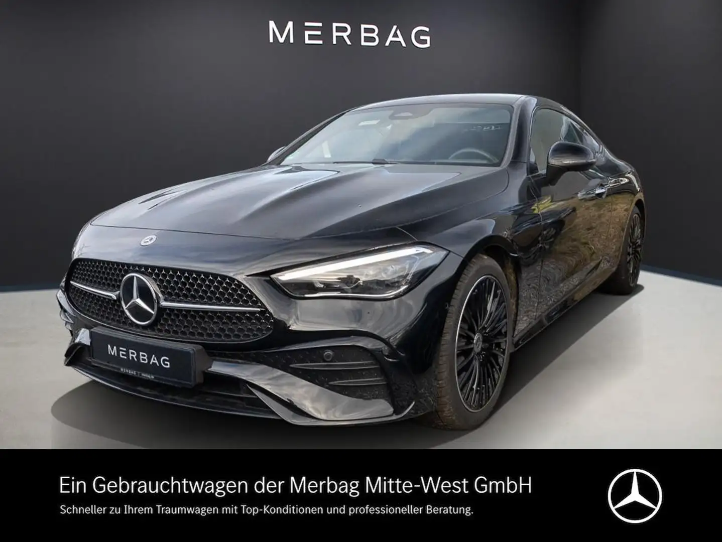Mercedes-Benz CLE 180 Coupé Pano Sport ParkAss. LED Memory LM Noir - 1