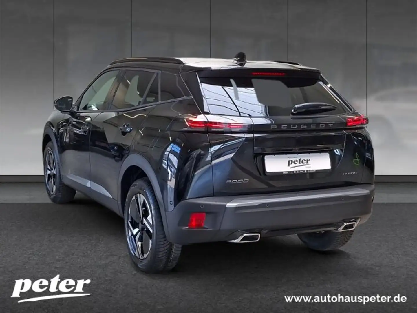 Peugeot 2008 2008 Allure Hybrid 145 eDSC Navi+SHZ+360°Kamera+ Schwarz - 2
