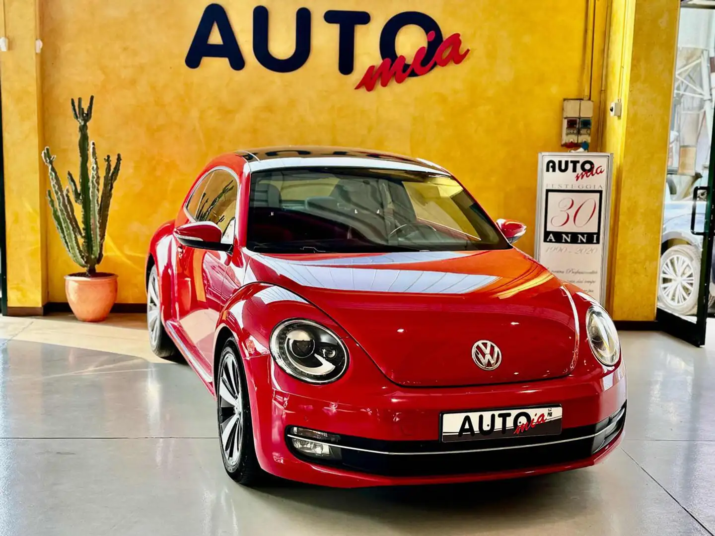 Volkswagen Maggiolino 1.6 TDI 60's TettoApribile - Impianto Fender Rosso - 1