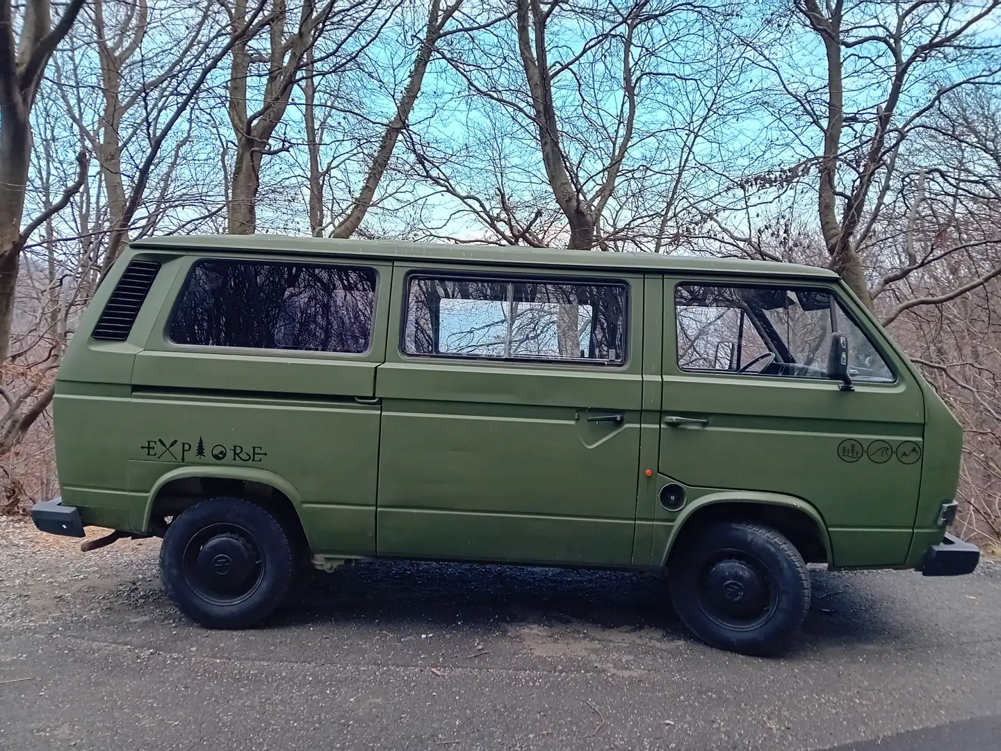 Volkswagen T3 Transporter Зелений - 2