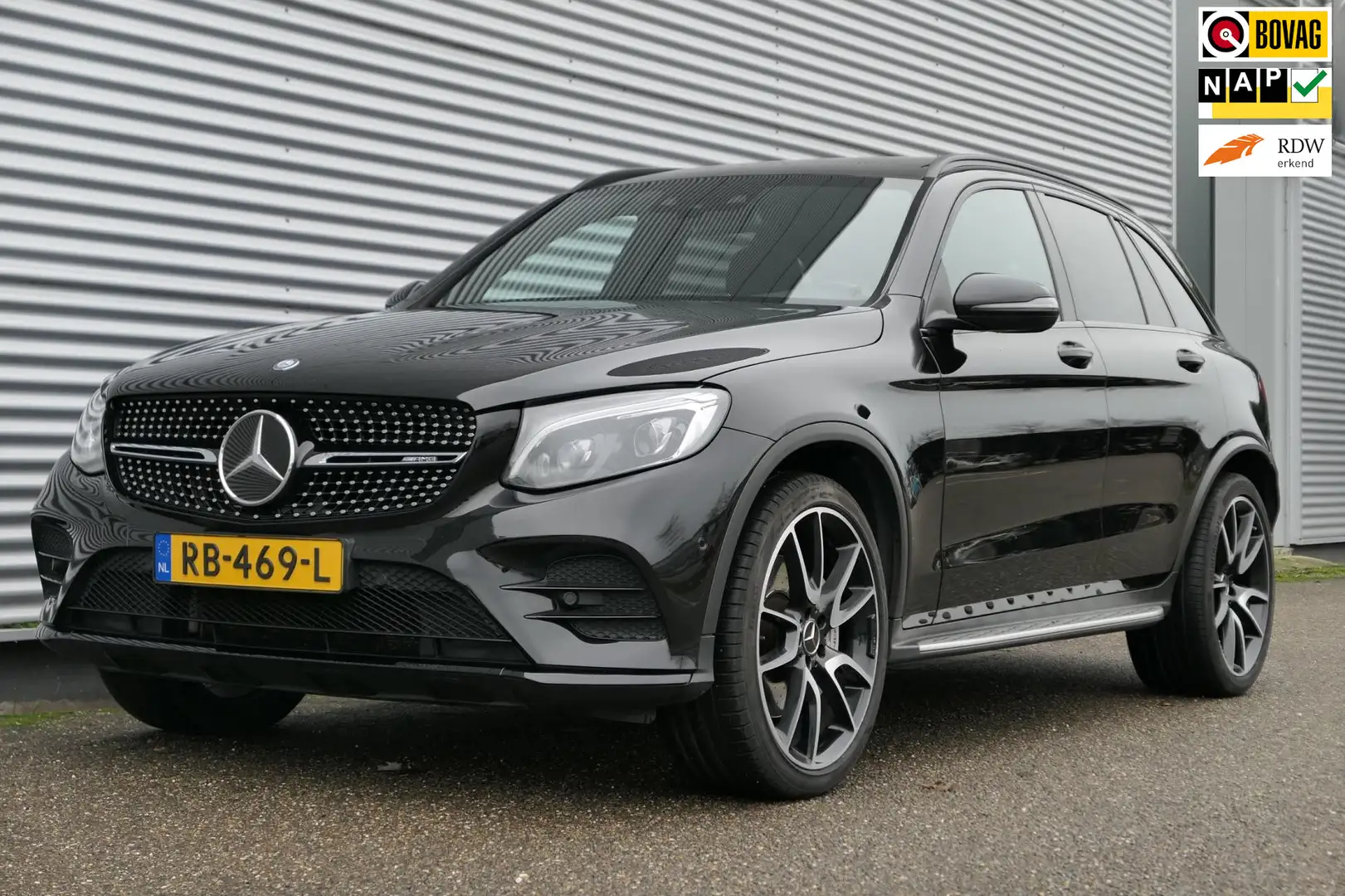 Mercedes-Benz GLC 43 AMG 4MATIC Pano Burmester Luchtvering NAP Camera Distr Zwart - 1