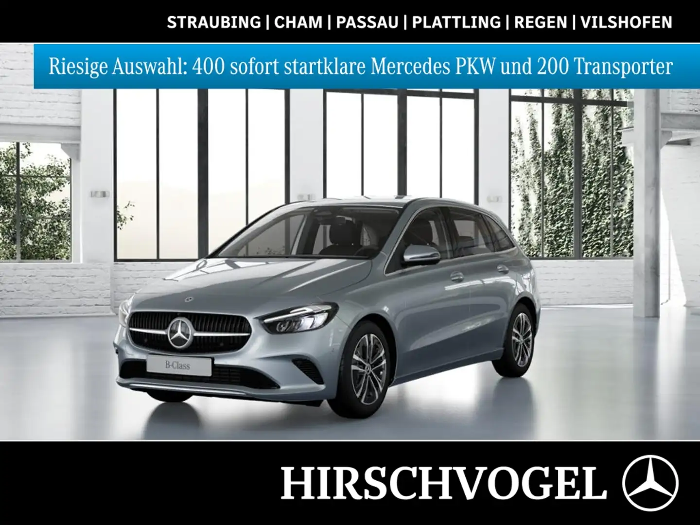 Mercedes-Benz B 200 Progressive+MBUX+Navi-Prem+LED+Kam+PDC+SHZ Silber - 1