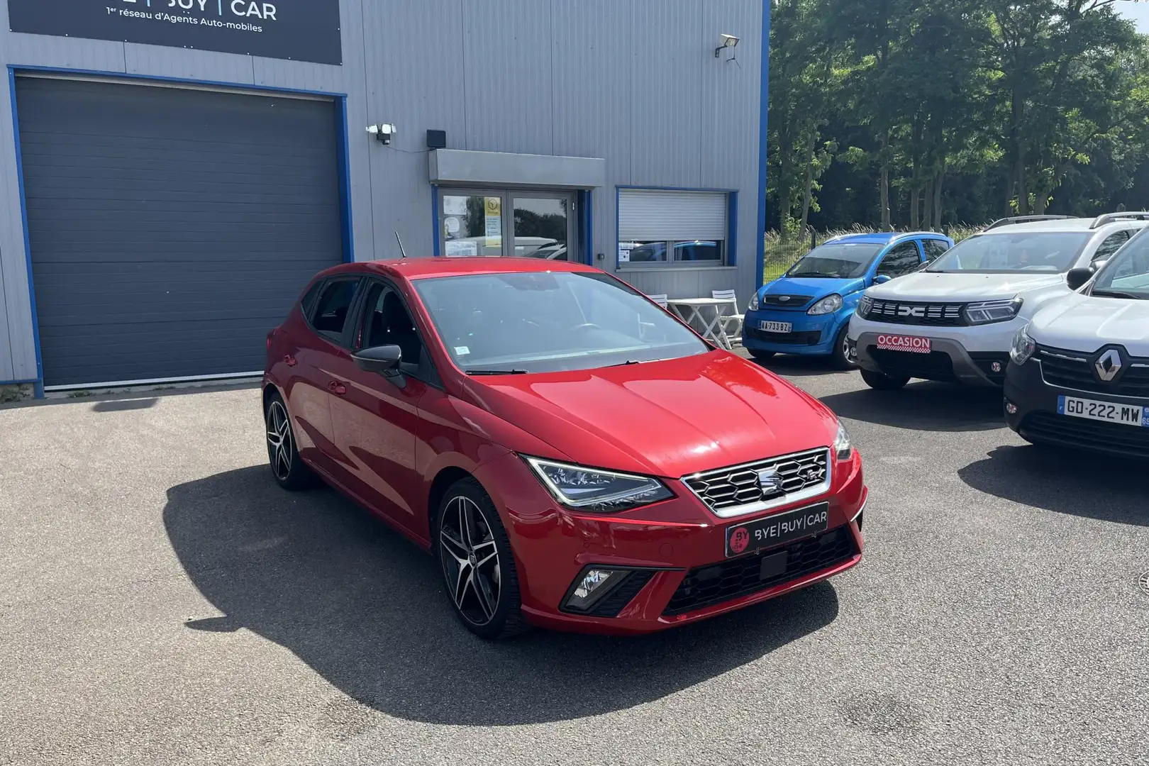 SEAT Ibiza Ibiza 1.0 TSI 110 - BVA DSG 7 FR GARANTIE 12 MOIS Rouge - 2