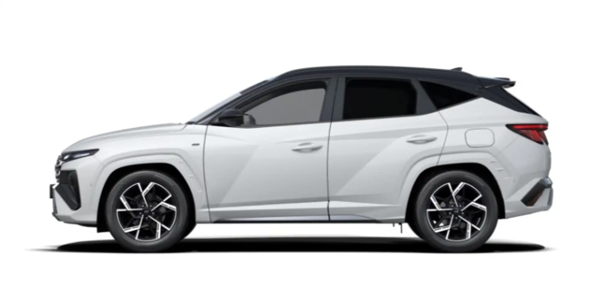 Hyundai TUCSON 1.6 T-GDI 48V 7-DCT N Line + Assistenz-Paket + Dac Weiß - 2