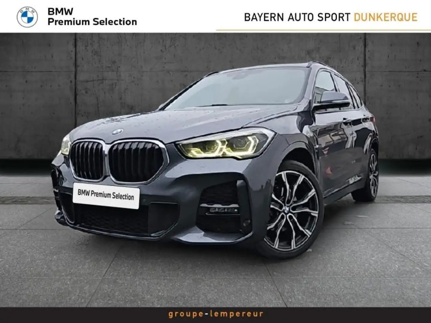 BMW X1 xDrive18dA 150ch M Sport Gris - 1