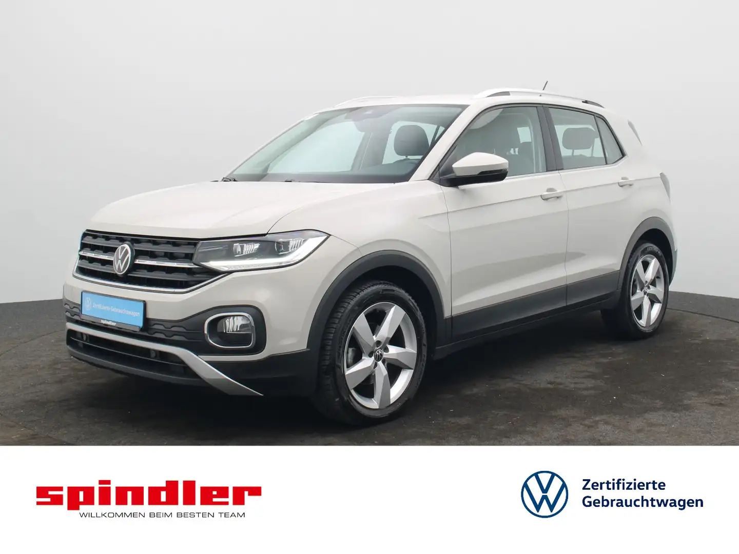 Volkswagen T-Cross Style 1.0 TSI / LED, APC, SHZ, DAB Gris - 1