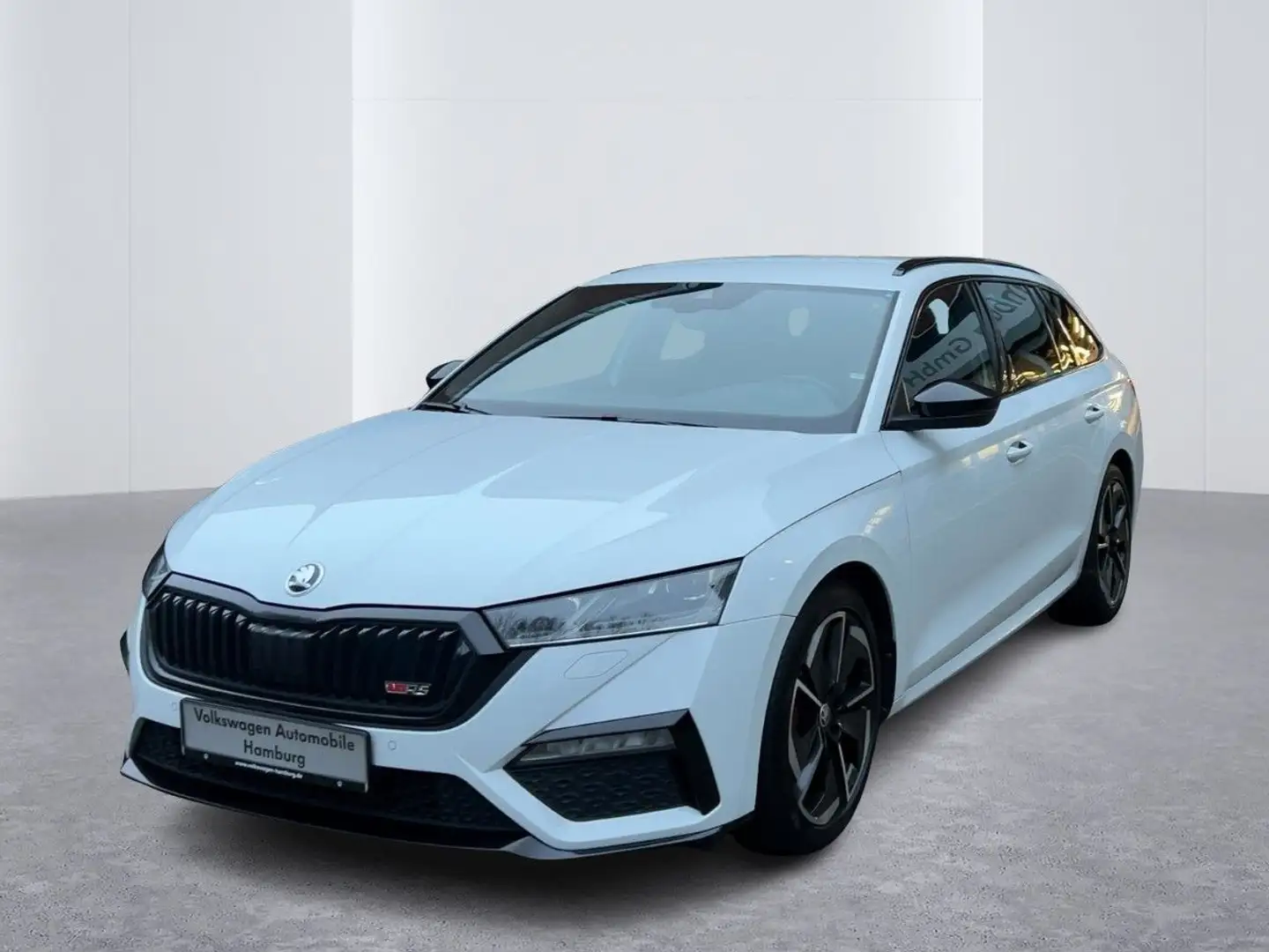 Skoda Octavia Combi 2.0 TDI RS DSG LED Kamera Lenkradh Weiß - 2