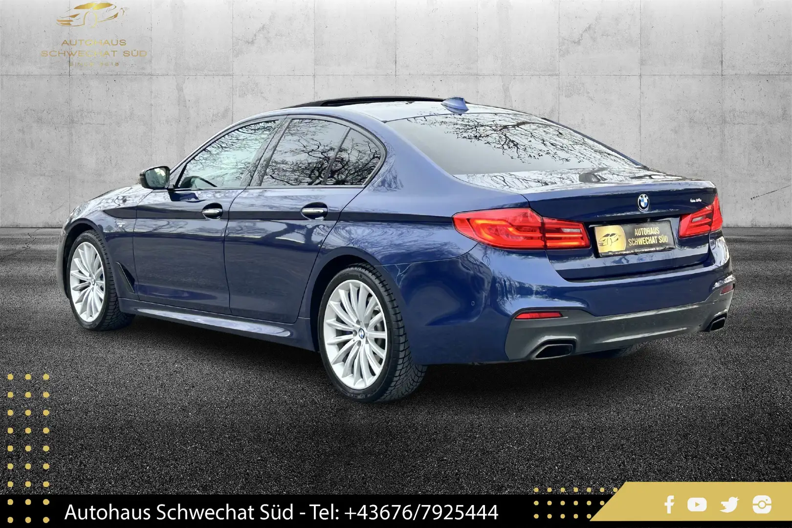 BMW 540 d xDrive M Sport //HEAD-UP//NIGHT-VISION//LED// Blau - 2