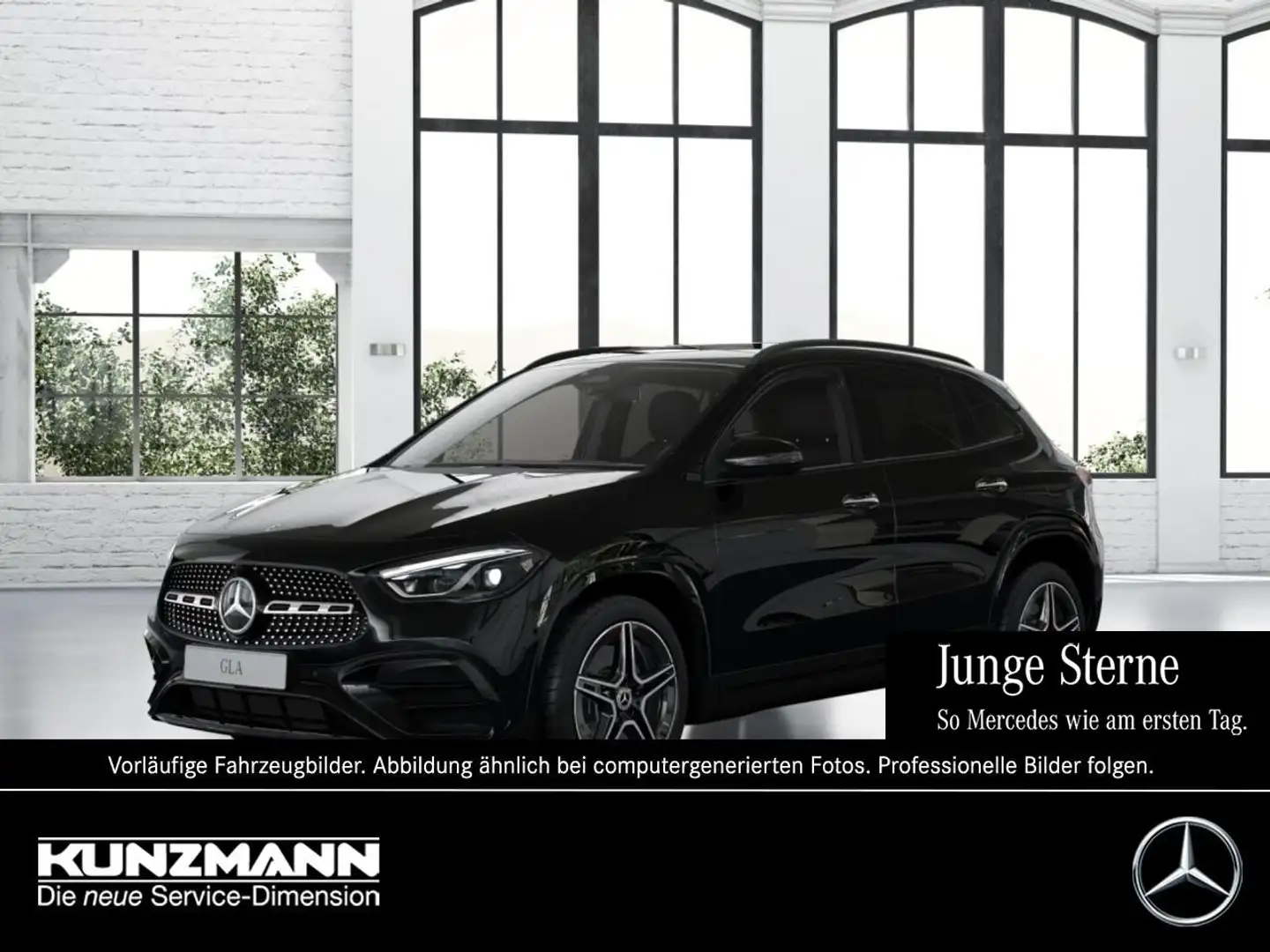 Mercedes-Benz GLA 250 4M AMG Night Panorama Standhzg Distronic Schwarz - 1
