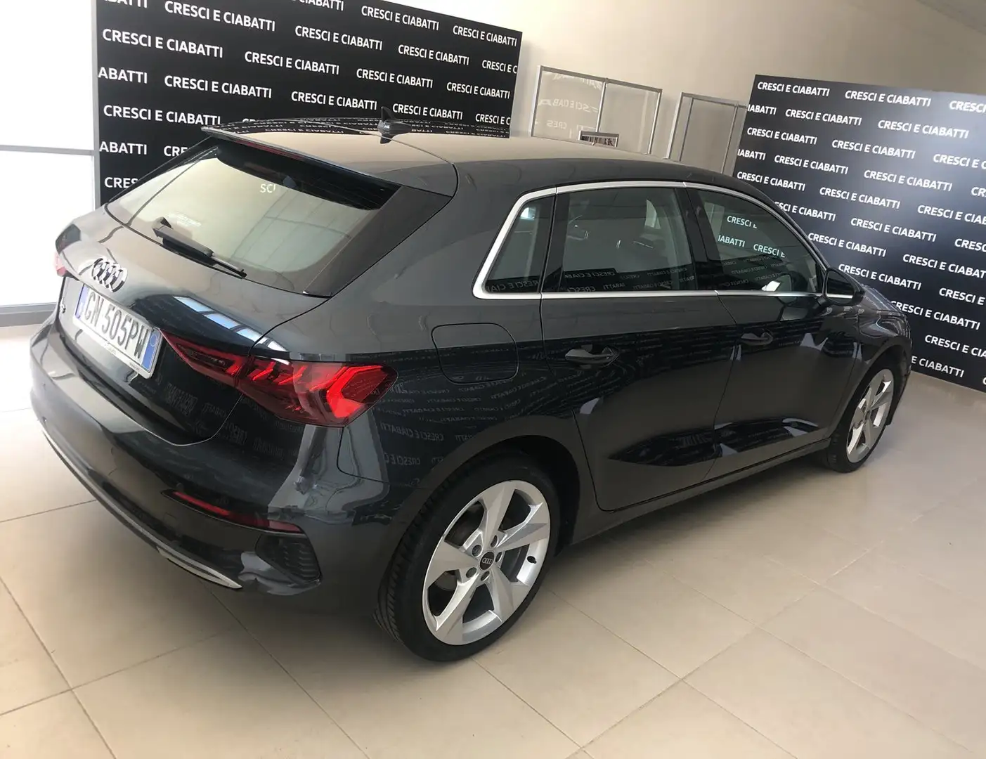 Audi A3 SPB 35 TDI S tronic Business Advanced Grigio - 2