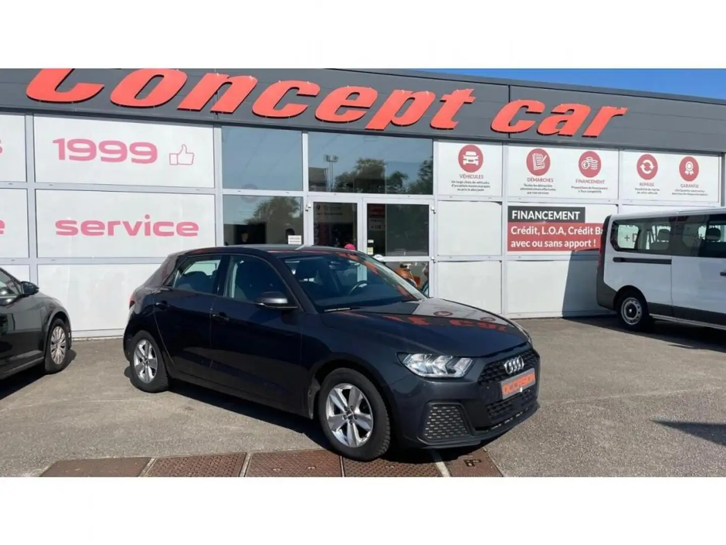 Audi A1 Business line 30 TFSI 116cv S-Tronic Gris - 1