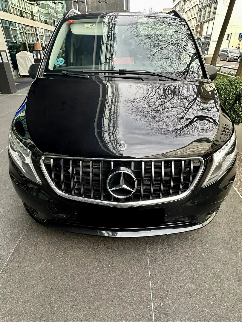 Mercedes-Benz Vito Tourer 114 CDI Pro Larga 9G-Tronic con garantia Negro - 2