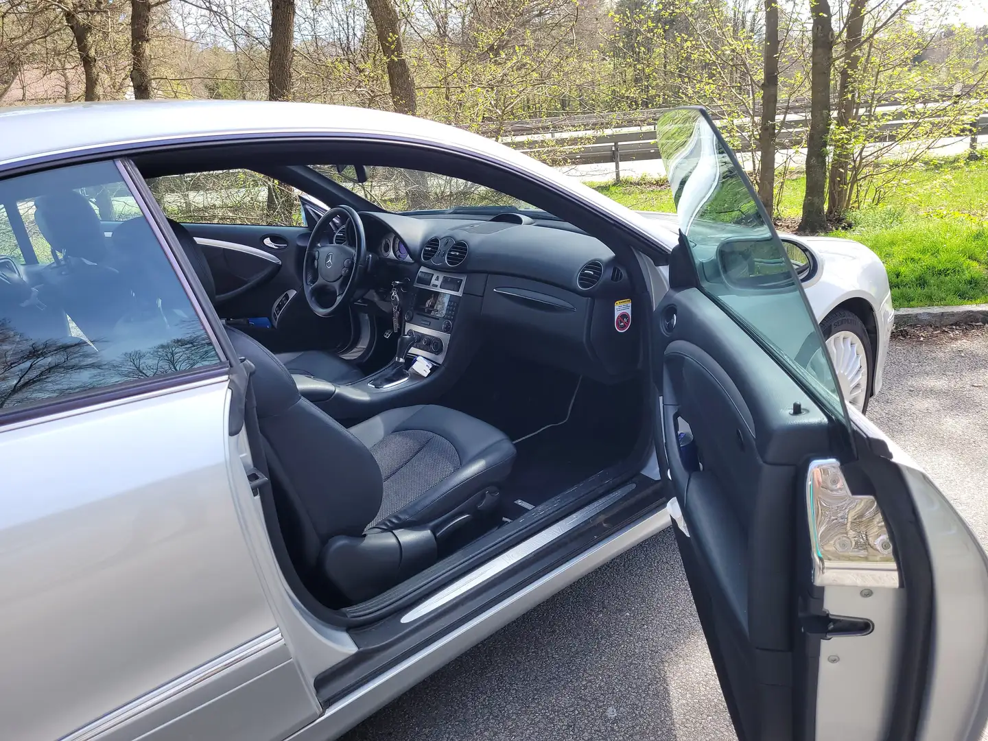Mercedes-Benz CLK 200 CLK Coupe 200 Sport Srebrny - 2