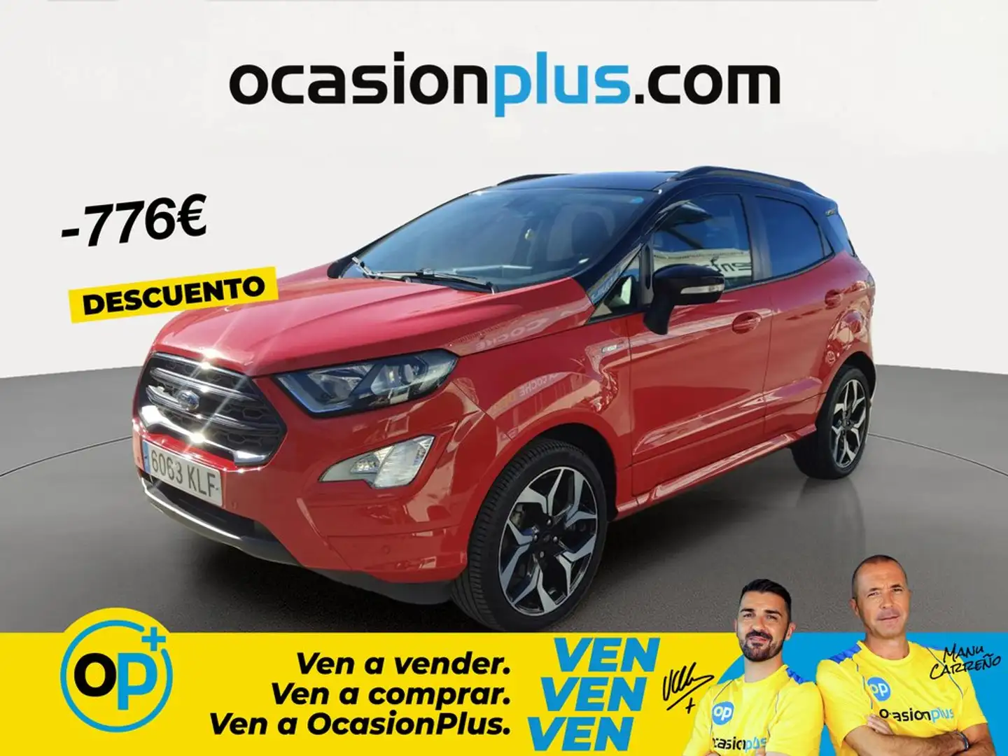 Ford EcoSport 1.0 EcoBoost Trend 125 Rojo - 1