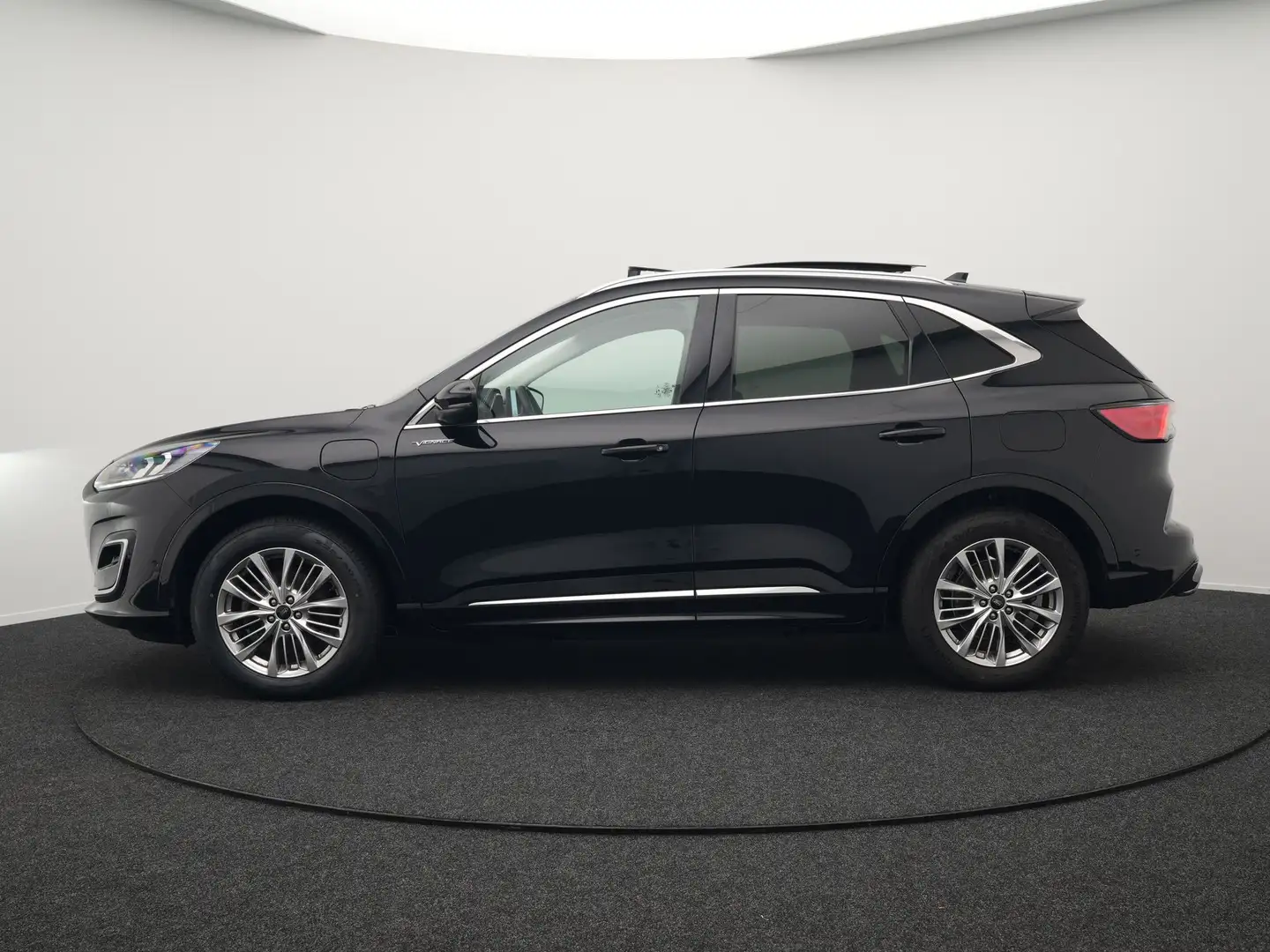 Ford Kuga 2.5 Vignale Plug In Hybrid 225PK PHEV | Panodak | Zwart - 2