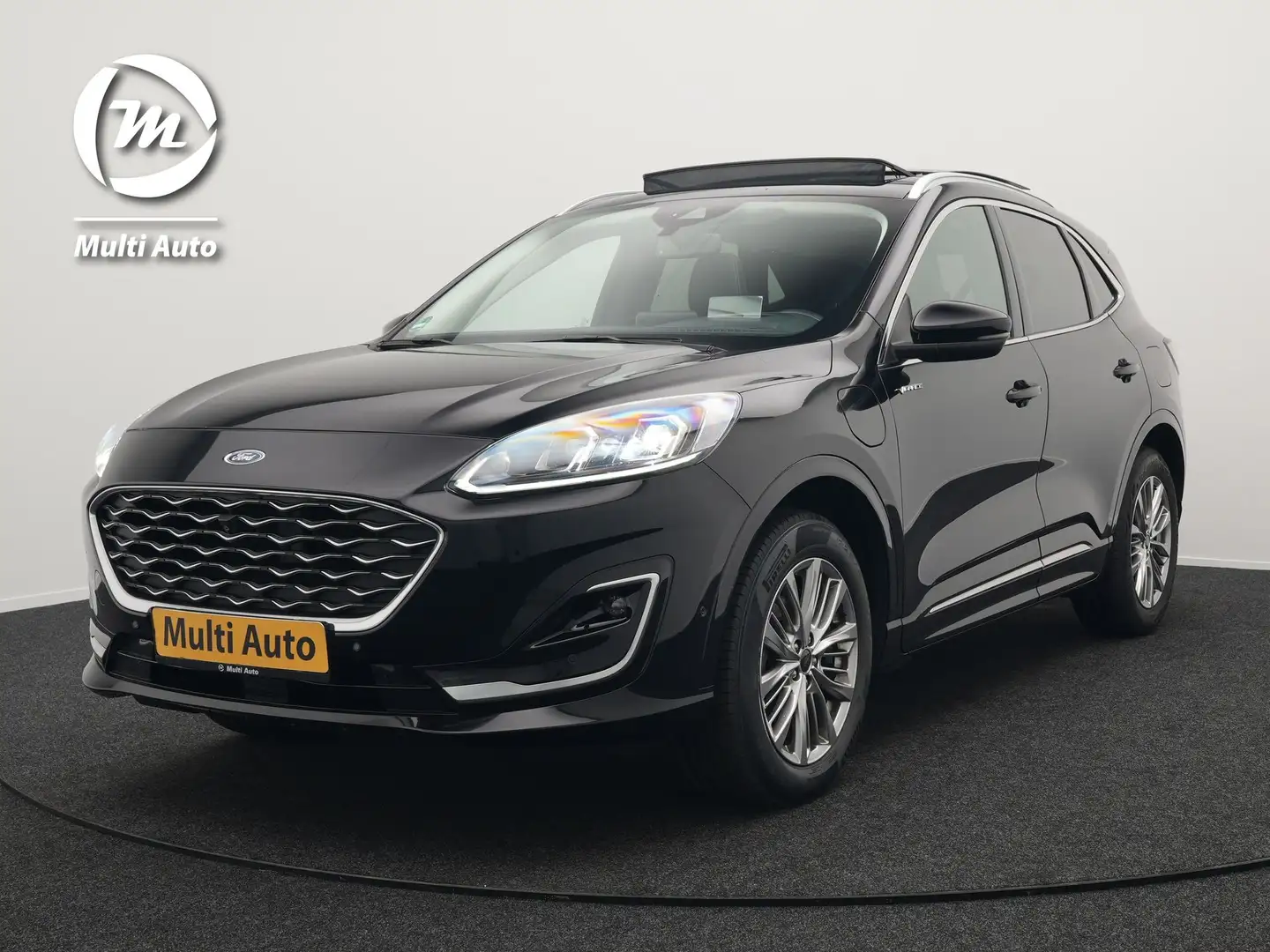 Ford Kuga 2.5 Vignale Plug In Hybrid 225PK PHEV | Panodak | Zwart - 1