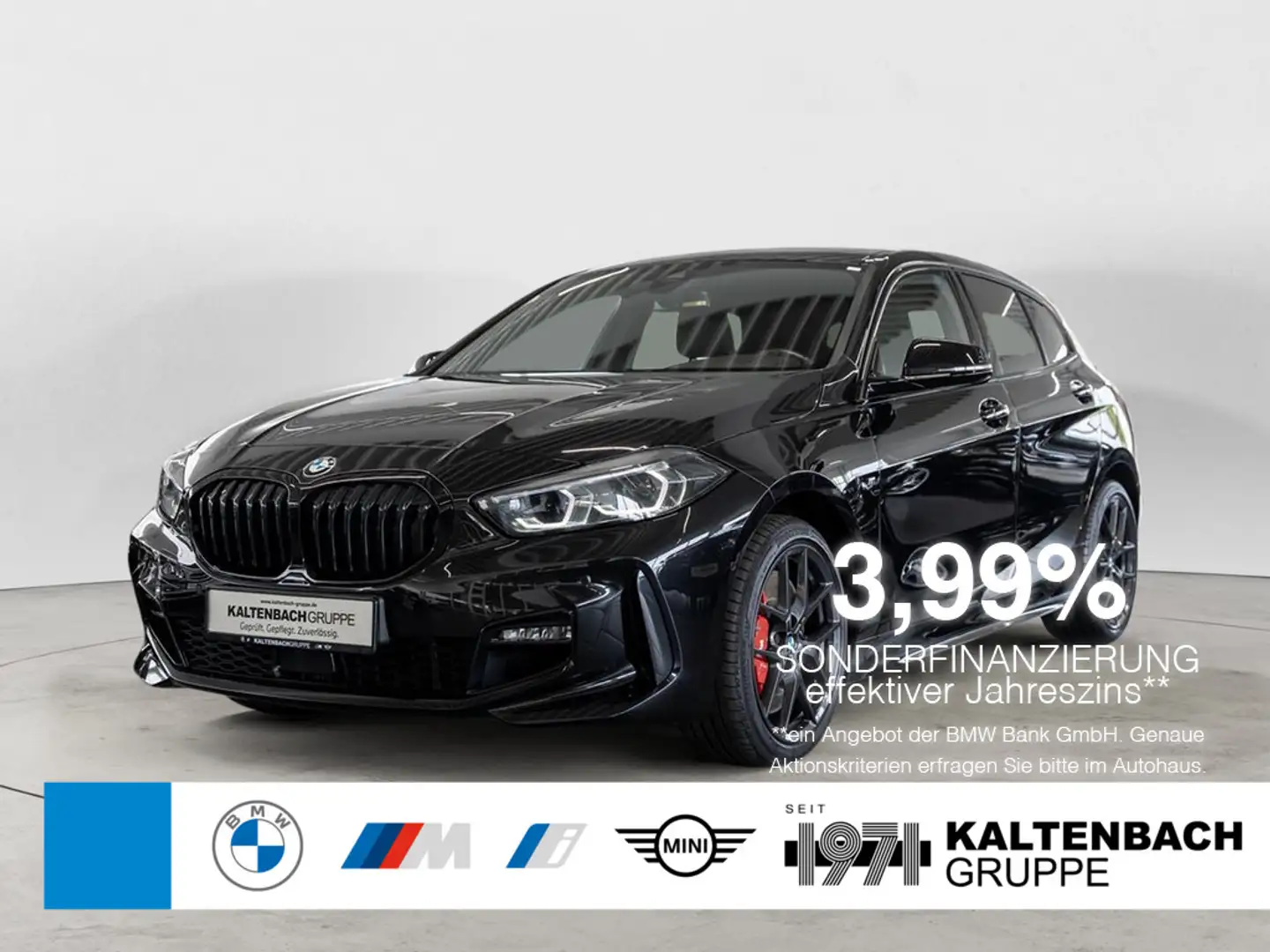 BMW 120 d xDrive M-Sport PANO HUD LED W-LAN NAVI Negru - 1