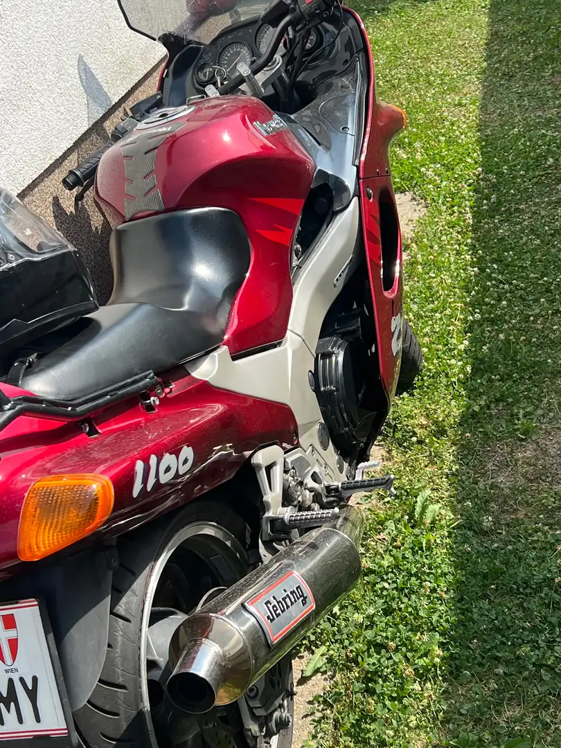 Kawasaki ZZR 1100 Roşu - 1