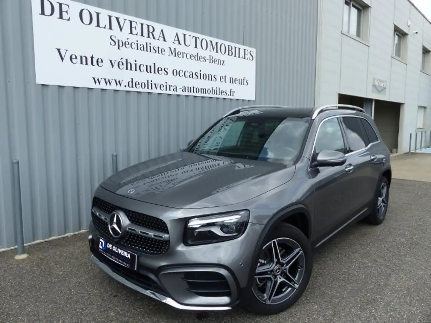 Mercedes-Benz GLB 200 200 d 150ch AMG Line 8G-DCT (TVA) Gris - 1