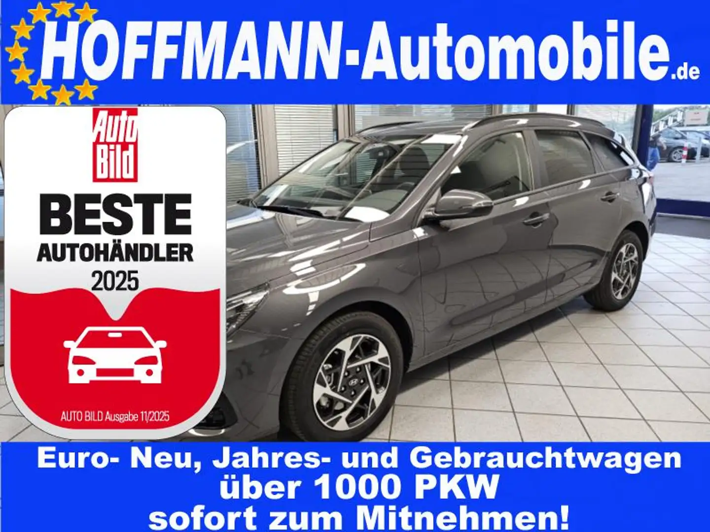 Hyundai i30 Navi,Kamera,Bi-LED-Scheinw,Sitzhzg. Gri - 1