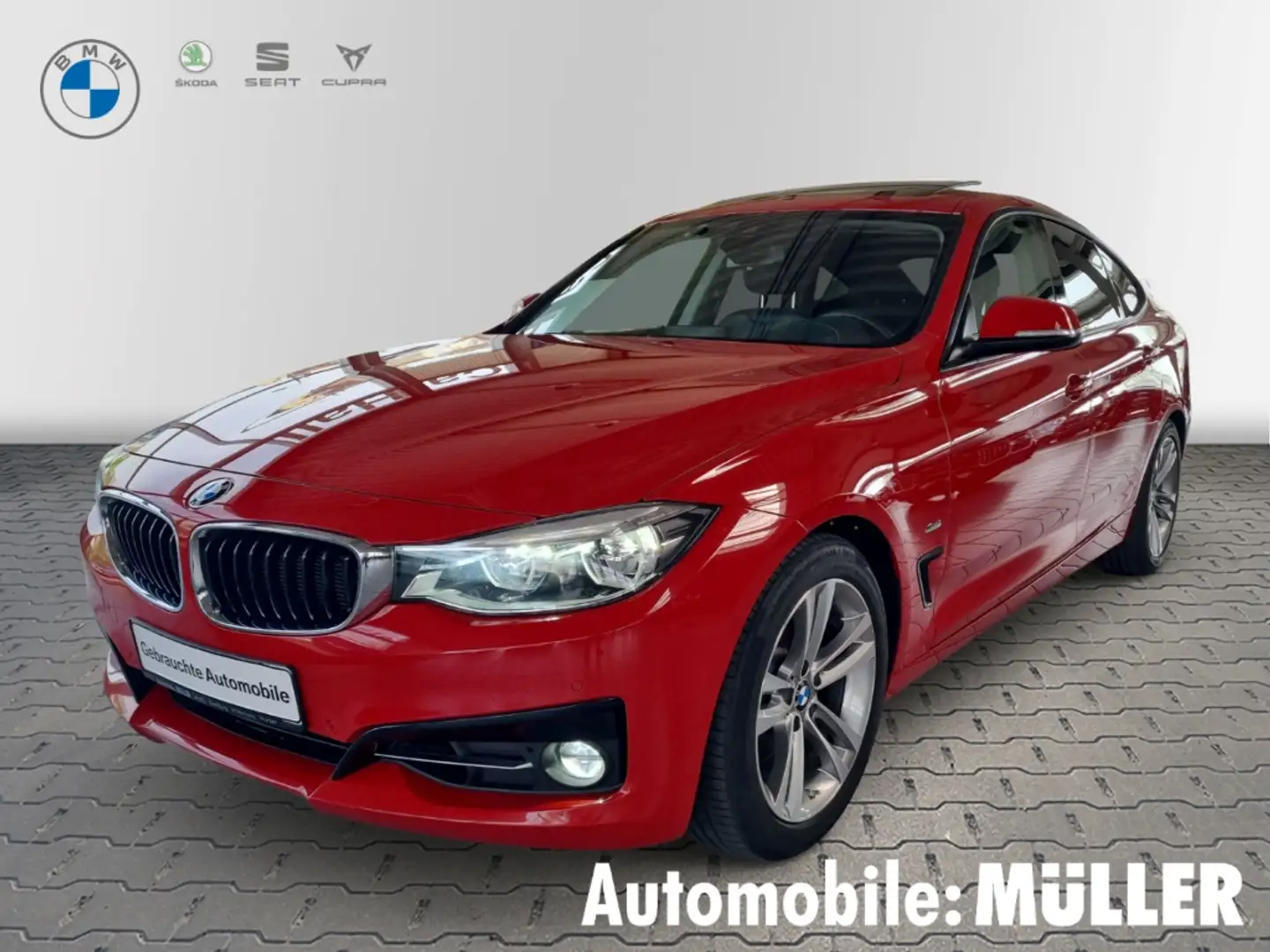 BMW 330 Gran Turismo Sport Line d HUD AD El. Panodach Navi Rot - 1