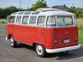 Volkswagen T1 Samba Bulli 23 Fenster Faltdach H-Zulassung Rojo - thumbnail 3