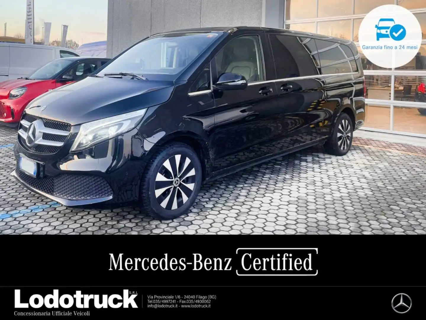 Mercedes-Benz V 250 d Premium automatic Extralong Zwart - 1