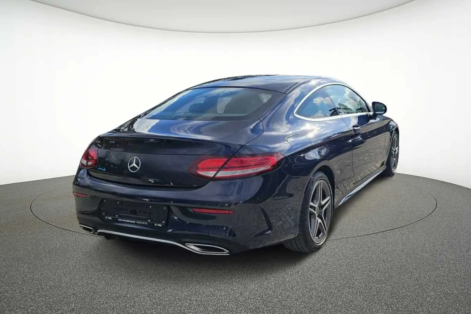 Mercedes-Benz C 200 Coupé Blauw - 2