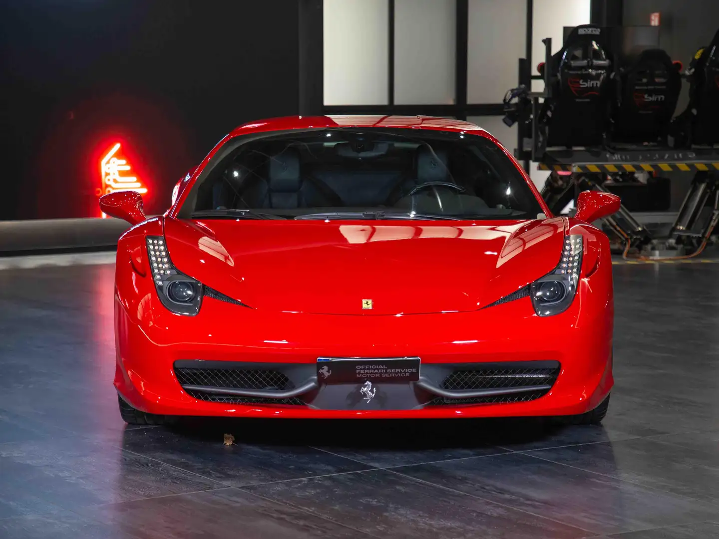 Ferrari 458 458 Coupe 4.5 Italia dct Rot - 1