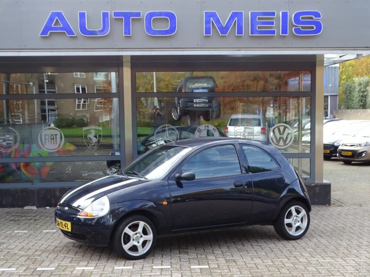 Ford Ka/Ka+ 1.3 FUTURA NAP Airco 3deurs Elek. Ramen Albastru - 1
