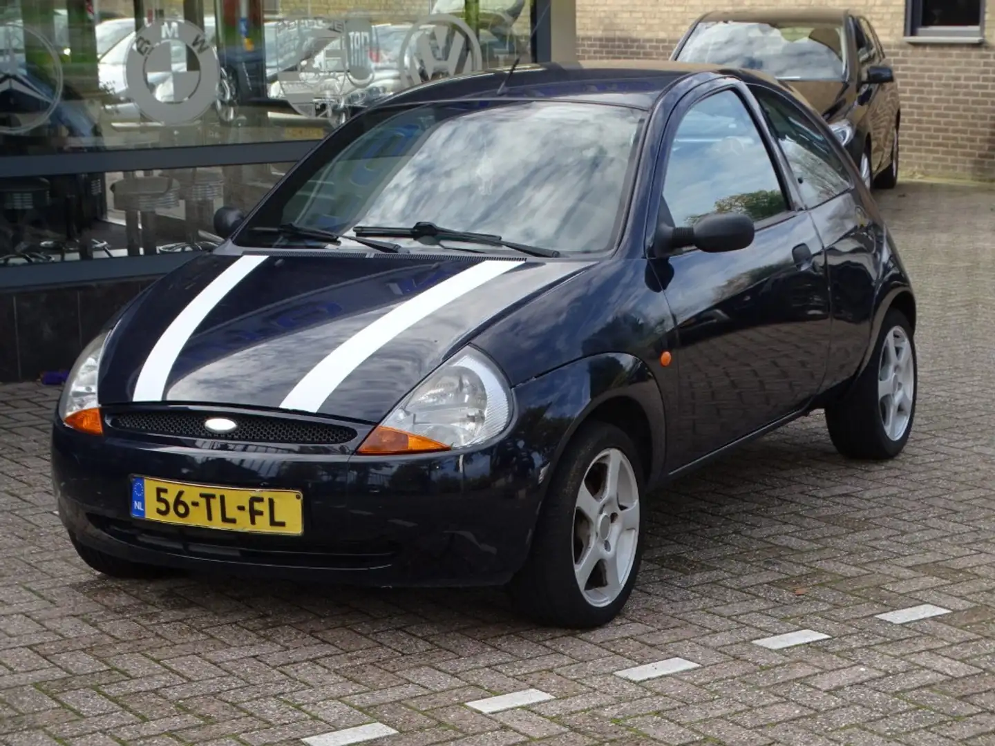 Ford Ka/Ka+ 1.3 FUTURA NAP Airco 3deurs Elek. Ramen Albastru - 2